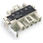 WAGO ELETTRONICA - Connettore a T Linect®.5 poli.Cod. L.bianco