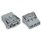 WAGO ELETTRONICA - Spina con innesto a scatto.3 poli.Cod. B.grigio