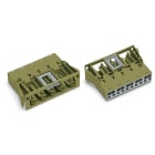 WAGO ELETTRONICA - Presa con innesto a scatto.5 poli.Cod. B.verde chiaro 770-765
