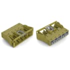 WAGO ELETTRONICA - Presa con innesto a scatto.5 poli.Cod. B.verde chiaro