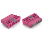 WAGO ELETTRONICA - Spina con innesto a scatto.5 poli.Cod. B.rosa 770-795/082-000