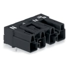 WAGO ELETTRONICA - Spina per circuiti stampati.angolato.4 poli.nero