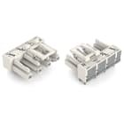 WAGO ELETTRONICA - Presa per circuiti stampati.angolato.4 poli.bianco 770-824/011-000