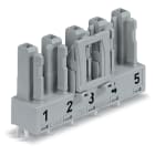 WAGO ELETTRONICA - Presa per circuiti stampati.dritto.5 poli.grigio