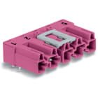 WAGO ELETTRONICA - Spina per circuiti stampati.angolato.5 poli.rosa