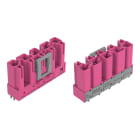 WAGO ELETTRONICA - Spina per circuiti stampati.dritto.5 poli.rosa