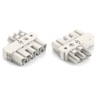 WAGO ELETTRONICA - Accoppiatore intermedio.5 poli/3 poli.Cod. A.bianco 770-951