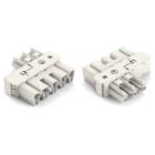 WAGO ELETTRONICA - Accoppiatore intermedio.5 poli/3 poli.Cod. A.bianco 770-952