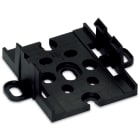 WAGO ELETTRONICA - Piastra di montaggio.per moduli di alimentazione e connessione secondaria.plastica.nero
