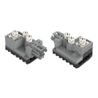 WAGO ELETTRONICA - Modulo connessione secondaria.per cavo piatto.5 x 2,5 mm² + 2 x 1,5 mm².grigio 772-266/060-000