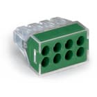 WAGO ELETTRONICA - Connettori per scatole di derivazione PUSH WIRE®.per conduttori rigidi e semi-rigidi.max. 2,5 mm².multicolore