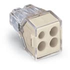WAGO ELETTRONICA - Connettori per scatole di derivazione PUSH WIRE®.per conduttori rigidi e semi-rigidi.max. 2,5 mm².multicolore