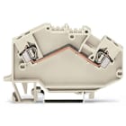 WAGO ELETTRONICA - Morsetto passante per 2 conduttori.2,5 mm².adatto per applicazioni Ex e II.grigio chiaro