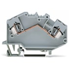 WAGO ELETTRONICA - Morsetto passante per 2 conduttori.4 mm².marcatura centrale.grigio