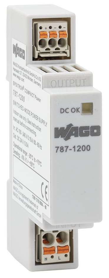 WAGO ELETTRONICA - Alimentatore switching.Compact.1 fase