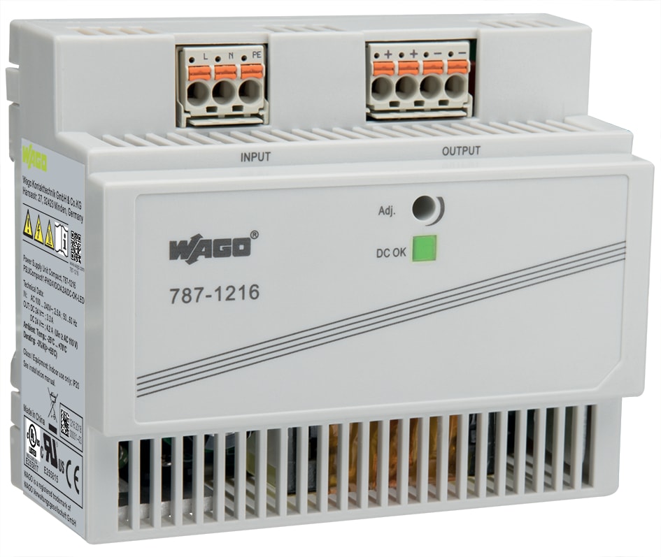 WAGO ELETTRONICA - Alimentatore switching.Compact.1 fase