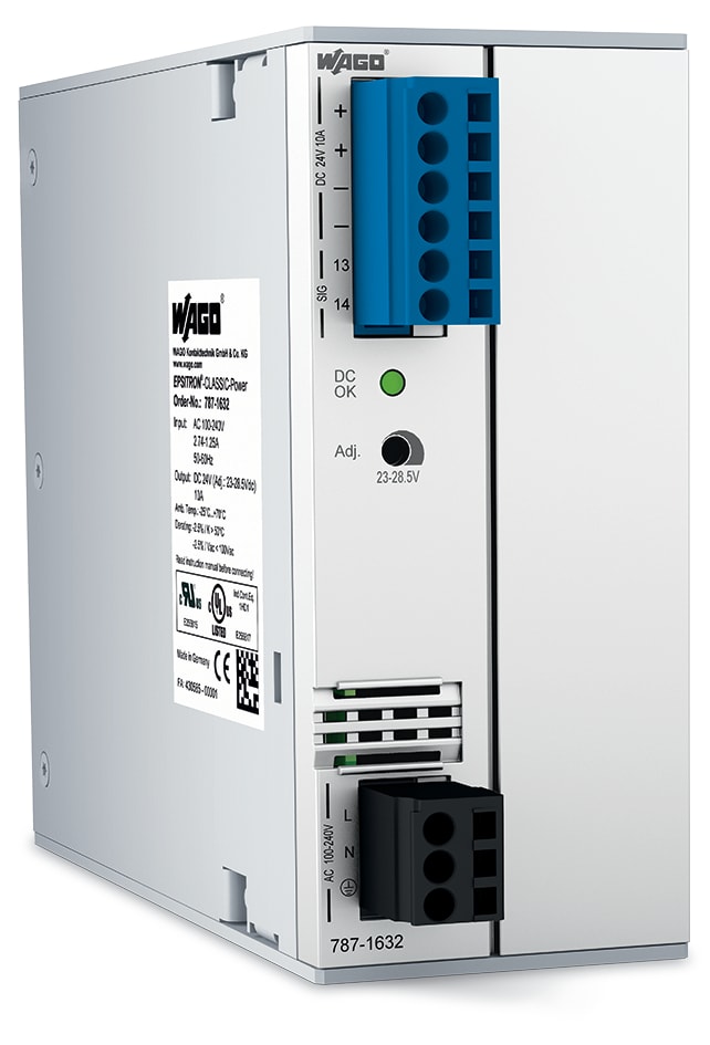 WAGO ELETTRONICA - Alimentatore switching.Classic.1 fase