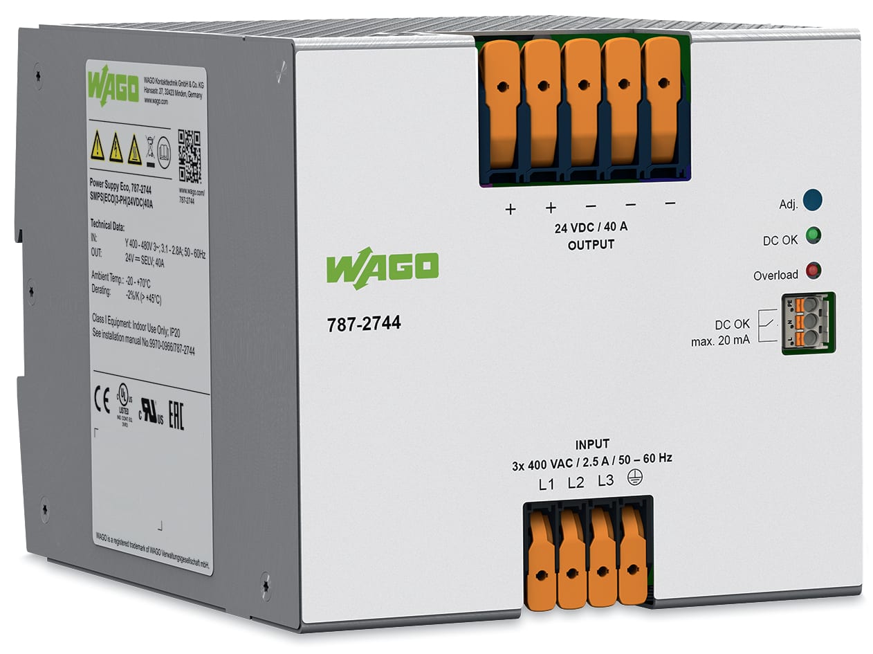 WAGO ELETTRONICA - Alimentatore.Eco.3 fase