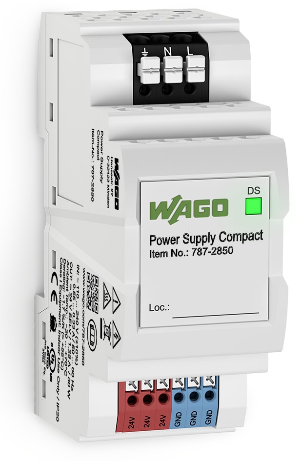 WAGO ELETTRONICA - Alimentatore.Compact.1 fase