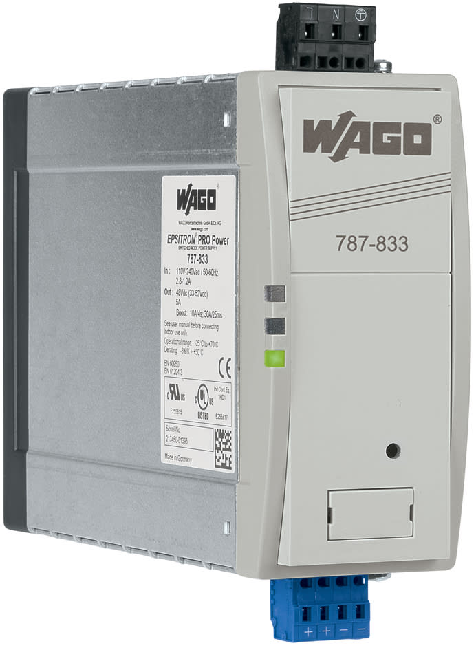 WAGO ELETTRONICA - Alimentatore switching.Pro.1 fase