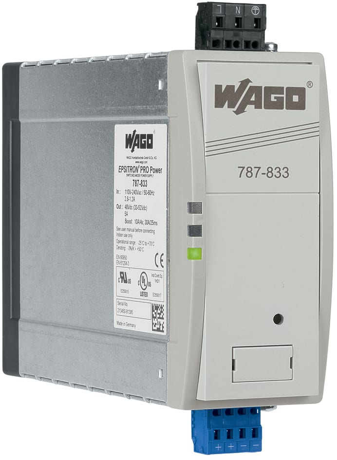 WAGO ELETTRONICA - Alimentatore switching.Pro.1 fase