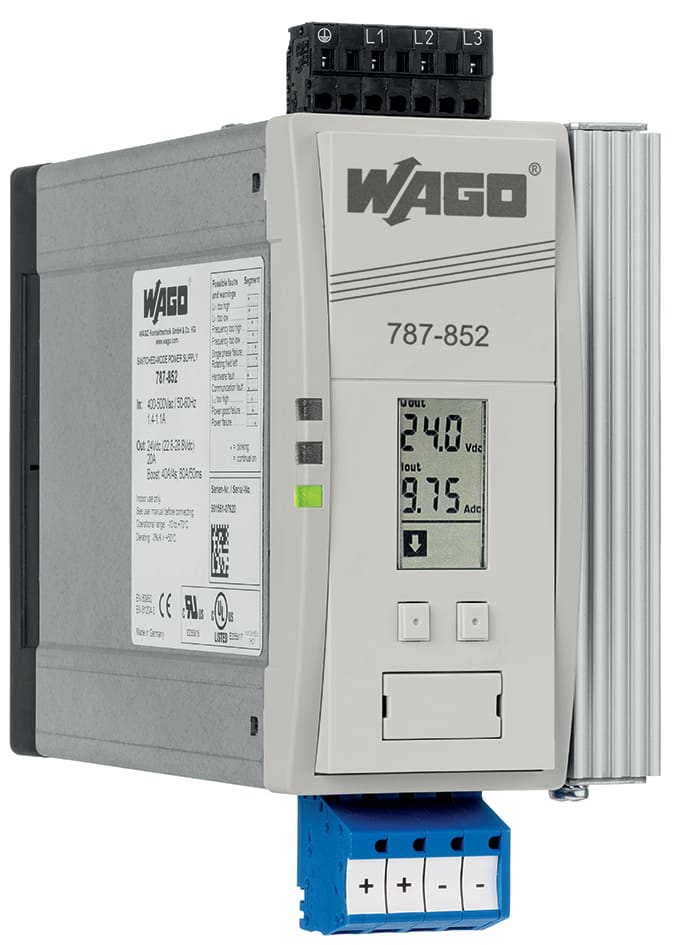 WAGO ELETTRONICA - Alimentatore switching.Pro.3 fase 787-852