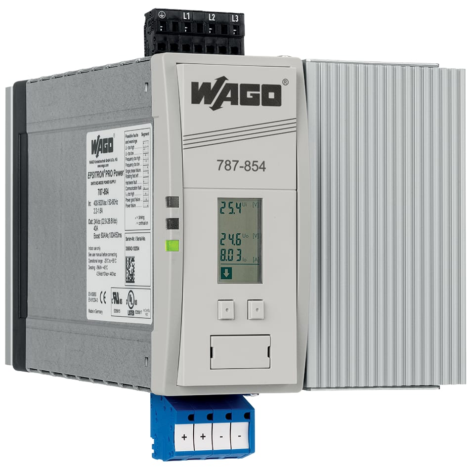 WAGO ELETTRONICA - Alimentatore switching.Pro.3 fase