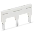 WAGO ELETTRONICA - Ponticello.per slot per ponticello.3 poli.grigio chiaro