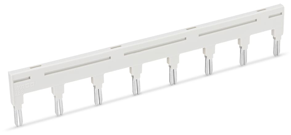 WAGO ELETTRONICA - Ponticello.per slot per ponticello.8 poli.grigio chiaro