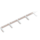 WAGO ELETTRONICA - Ponticello.12 poli.Corrente nominale 16 A.argento-colorato