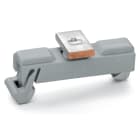 WAGO ELETTRONICA - Supporto con piede di messa a terra.parallelo alla guida di supporto.lunghezza 15 mm.grigio