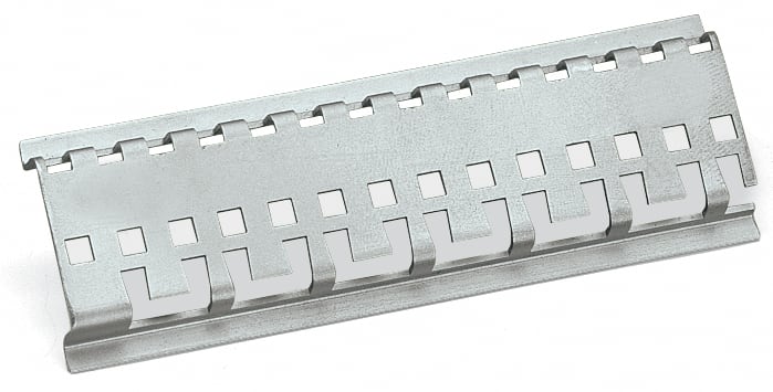 WAGO ELETTRONICA - Guida di supporto.con perforazione speciale.lunghezza 1000 mm.argento-colorato