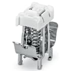 WAGO ELETTRONICA - Morsetto per cavi schermati.larghezza 12,4 mm.da 3 a 8 mm.argento-colorato 790-208