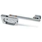 WAGO ELETTRONICA - Supporto barra collettrice.per barre collettrici in rame 10 mm x 3 mm.un solo lato, diritto.argento-colorato
