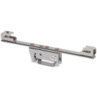 WAGO ELETTRONICA - Supporto barra collettrice.per barre collettrici in rame 10 mm x 3 mm.entrambi i lati, diritto.argento-colorato