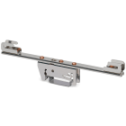 WAGO ELETTRONICA - Supporto barra collettrice.per barre collettrici in rame 10 mm x 3 mm.entrambi i lati, diritto.argento-colorato