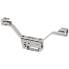 WAGO ELETTRONICA - Supporto barra collettrice.per barre collettrici in rame 10 mm x 3 mm.entrambi i lati, angolato.argento-colorato