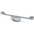 WAGO ELETTRONICA - Supporto barra collettrice.per barre collettrici in rame 10 mm x 3 mm.entrambi i lati, diritto.argento-colorato