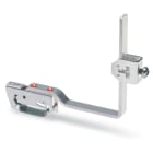 WAGO ELETTRONICA - Supporto barra collettrice.per barre collettrici in rame 10 mm x 3 mm.flessibile.argento-colorato