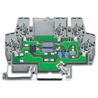 WAGO ELETTRONICA - Modulo scaricatore di sovratensione per tecnologia di segnale.Tensione nominale: 24 V DC.per 2 segnali di percorso con blocco per sovratensione comune