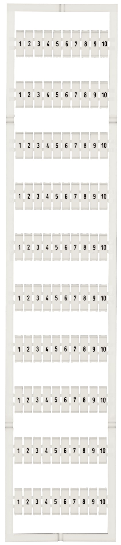 WAGO ELETTRONICA - Scheda di marcatura WMB.come scheda.MARCATO.bianco