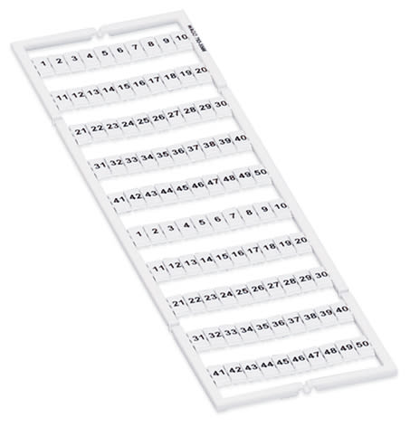 WAGO ELETTRONICA - Scheda di marcatura WMB.come scheda.MARCATO.bianco 793-5566