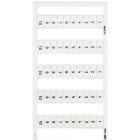 WAGO ELETTRONICA - Scheda di marcatura WMB.come scheda.MARCATO.bianco