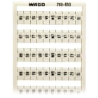 WAGO ELETTRONICA - Scheda di marcatura WMB.come scheda.MARCATO.bianco 793-650