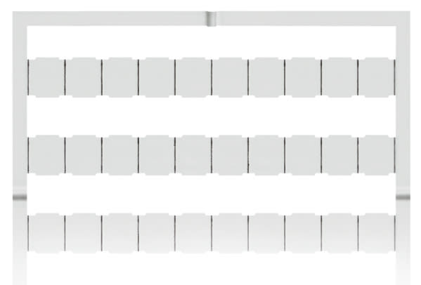 WAGO ELETTRONICA - Scheda di marcatura WTB.come scheda.non estensibile.bianco
