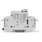 WAGO ELETTRONICA - Portafusibile 2 conduttori .per fusibili cilindrici 10 x 38 mm. 13/32 x 11/2.per applicazioni fotovoltaiche.grigio chiaro