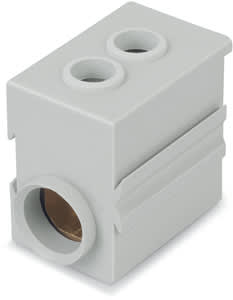 WAGO ELETTRONICA - Alimentatore.35 mm².per morsetti con fusibile serie 811.grigio chiaro 811-471