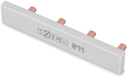 WAGO ELETTRONICA - Ponticello.4 poli.isolato.grigio chiaro
