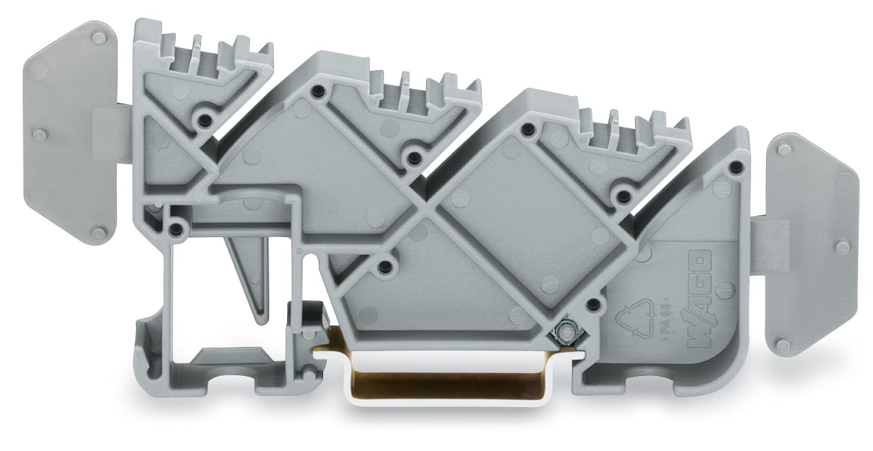 WAGO ELETTRONICA - Supporto barra collettrice isolata.grigio