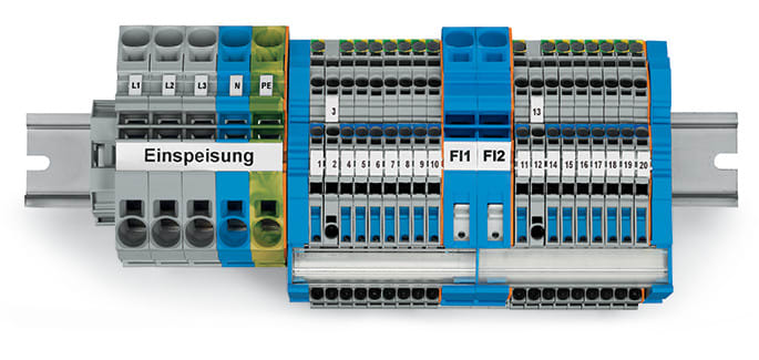 WAGO ELETTRONICA - Set per quadro generale TOPJOB® S FI